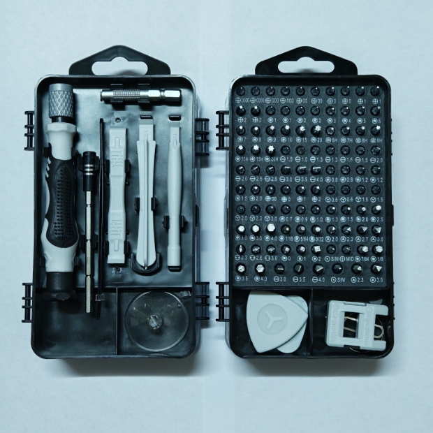 Juego de Destornilladores 115 en 1, Kit de Herramientas de Reparación